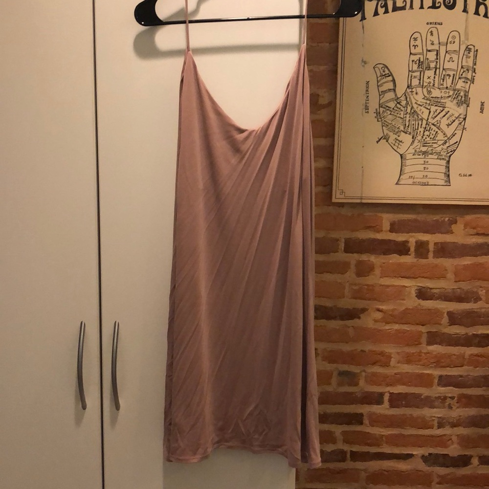 Shift tank top dress